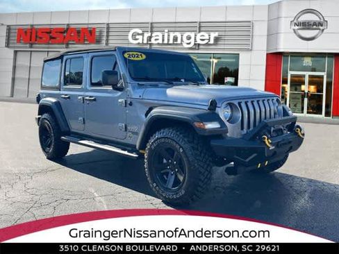 Used 2021 Jeep Wrangler Unlimited Sport AWD/4WD image 1