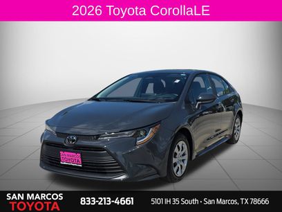 Used 2026 Toyota Corolla LE