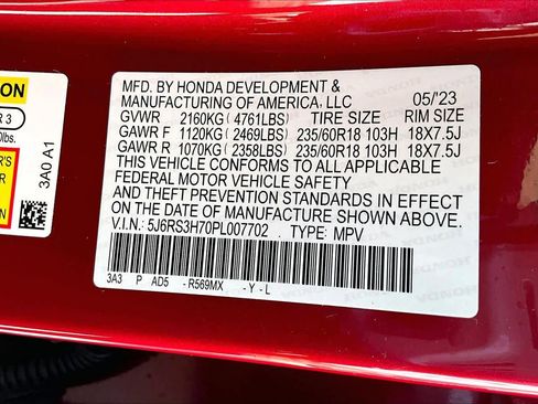 Certified 2023 Honda CR-V EX-L image 33
