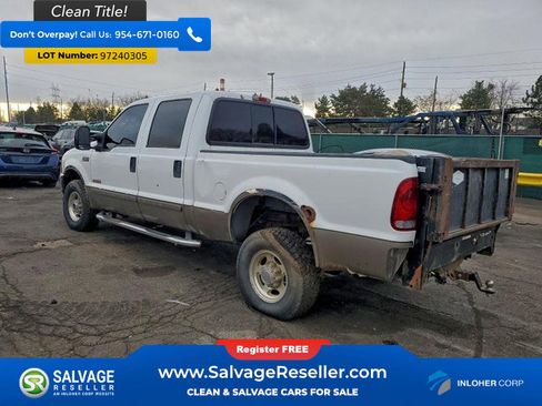 Used 2003 Ford F350 4x4 Crew Cab Super Duty image 3