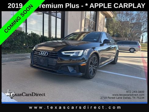 Used 2019 Audi A4 2.0T Premium Plus w/ Premium Plus Package image 1