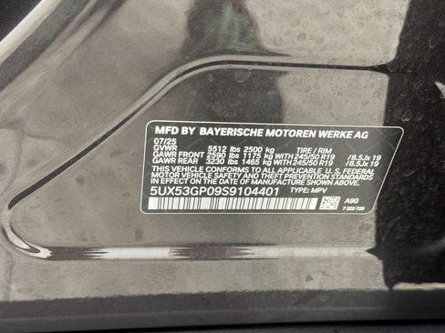 Certified 2025 BMW X3 xDrive30i w/ Premium Package AWD/4WD image 23