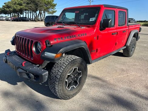 Used 2021 Jeep Gladiator Rubicon w/ LED Lighting Group AWD/4WD image 1