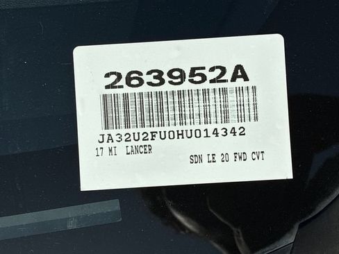 Used 2017 Mitsubishi Lancer LE FWD image 30