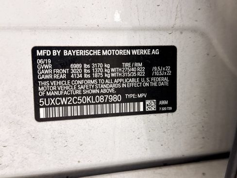 Used 2019 BMW X7 xDrive40i w/ Premium Package AWD/4WD image 42