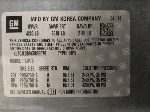 Used 2019 Chevrolet Trax LT w/ LT Convenience Package image 33