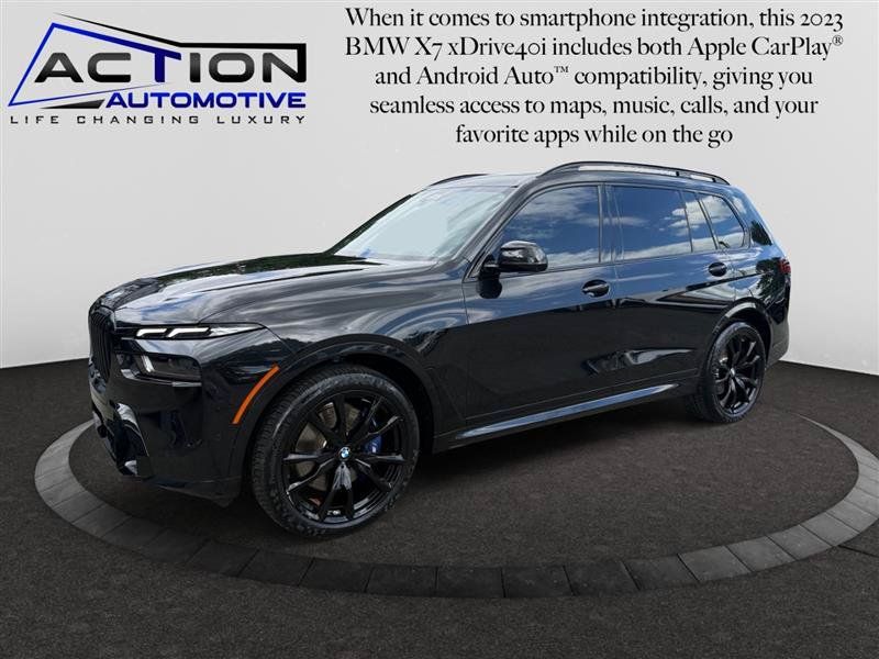 Used 2023 BMW X7 xDrive40i w/ M Sport Package AWD/4WD image 4