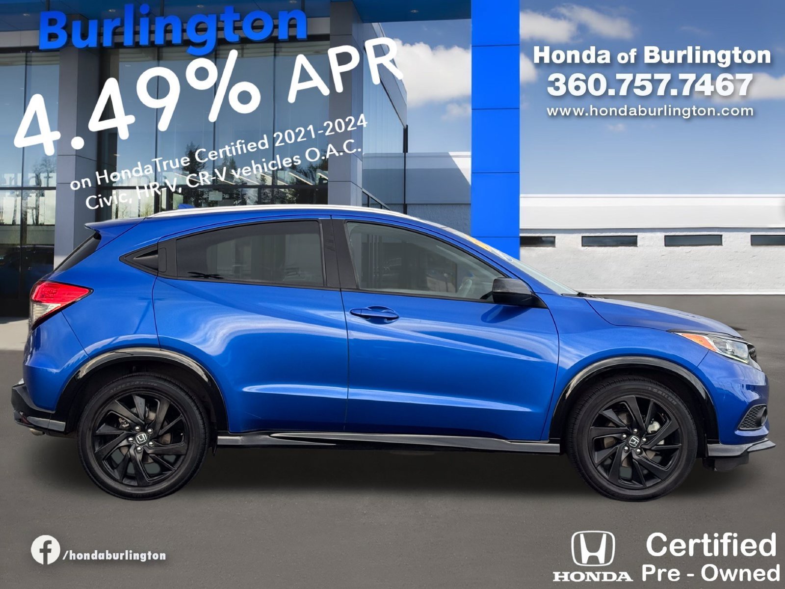 Used 2022 Honda HR-V Sport image 8