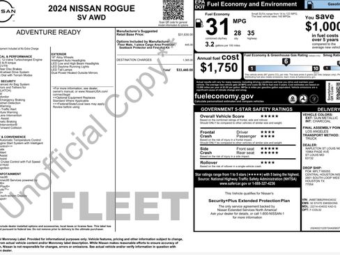 Used 2024 Nissan Rogue SV AWD/4WD image 15