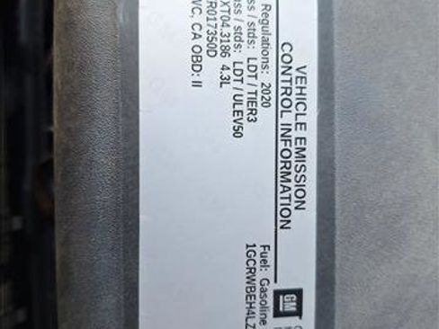 Used 2020 Chevrolet Silverado 1500 Custom w/ Custom Value Package image 19