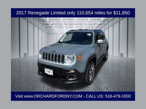 Used 2017 Jeep Renegade Limited AWD/4WD image 1