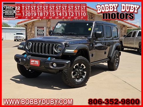Used 2025 Jeep Wrangler Unlimited Rubicon 4xe w/ Convenience Group AWD/4WD image 1