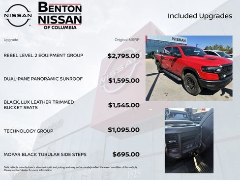 Used 2025 RAM 1500 Rebel w/ Rebel Level 2 Equipment Group image 6