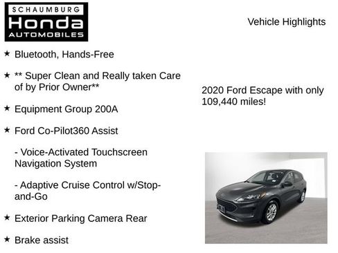 Used 2020 Ford Escape SE FWD image 7