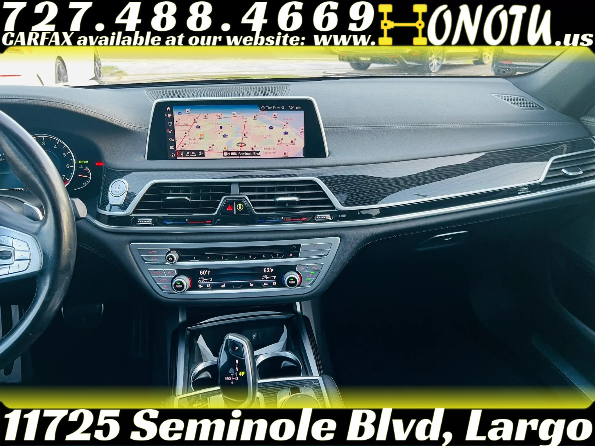 Used 2019 BMW 740i w/ M Sport Package RWD image 24