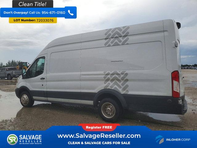 Used 2019 Ford Transit 350 148 High Roof Extended DRW RWD image 3