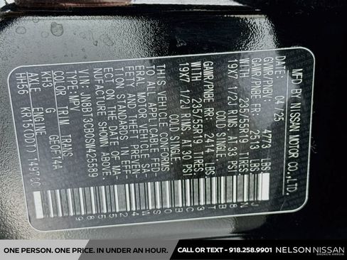 Certified 2025 Nissan Rogue SL w/ Tech Package AWD/4WD image 33