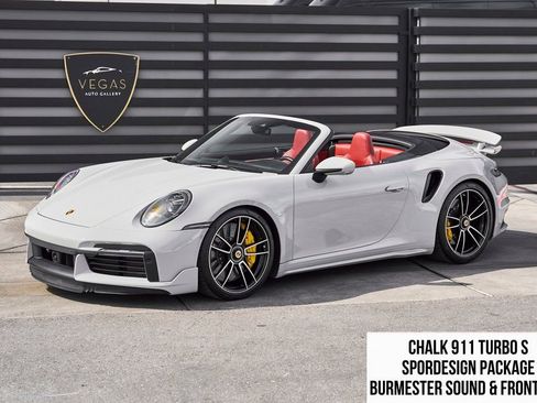Used 2022 Porsche 911 Turbo S w/ 911 Turbo Sportdesign Package image 1
