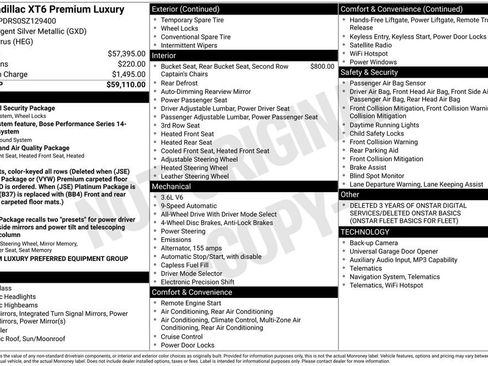 Used 2025 Cadillac XT6 Premium Luxury image 3