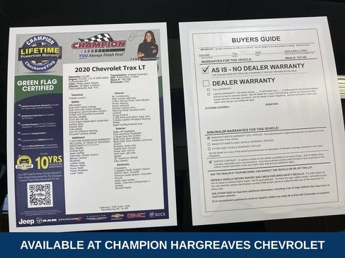 Certified 2020 Chevrolet Trax LT w/ LT Convenience Package image 43