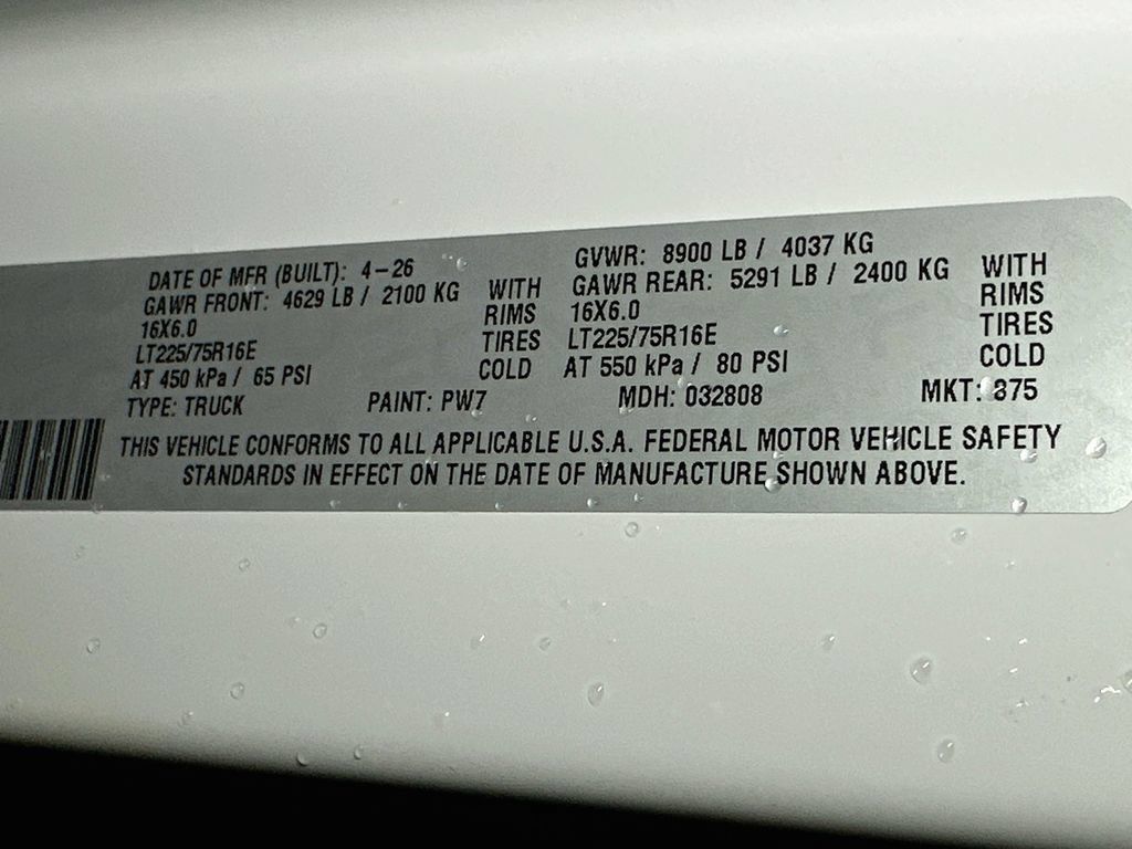 New 2026 RAM ProMaster 2500 w/ Safety Group FWD image 24