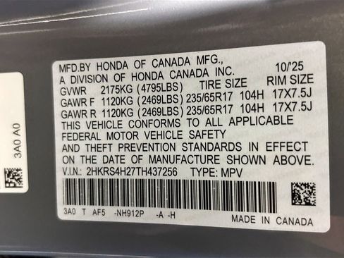 New 2026 Honda CR-V LX image 24