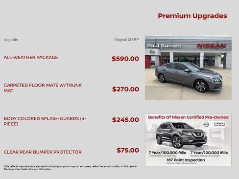 Certified 2023 Nissan Sentra SV w/ All-Weather Package FWD image 9