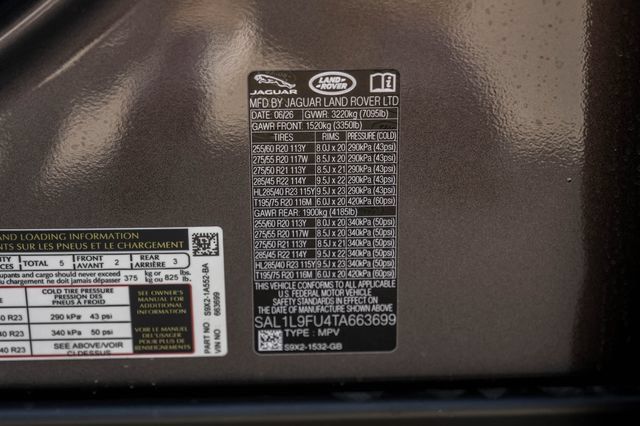 New 2026 Land Rover Range Rover Sport Dynamic SE AWD/4WD image 77