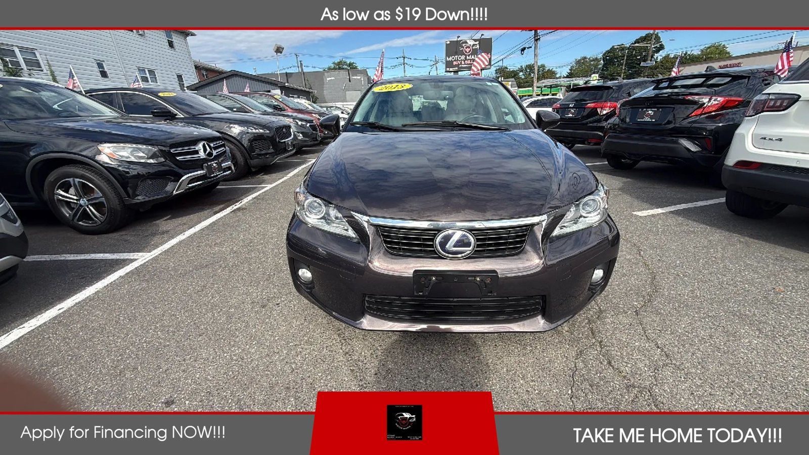 Used 2013 Lexus CT 200h w/ Premium Pkg w/Backup Camera FWD image 1