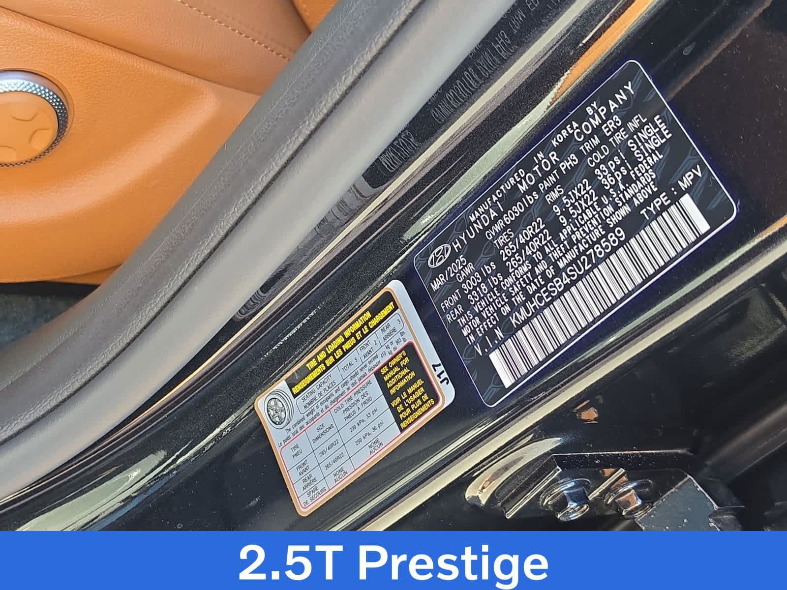Used 2025 Genesis GV80 2.5T Prestige AWD/4WD image 25