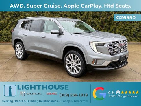 New 2026 GMC Acadia Denali w/ Super Cruise Package AWD/4WD image 1