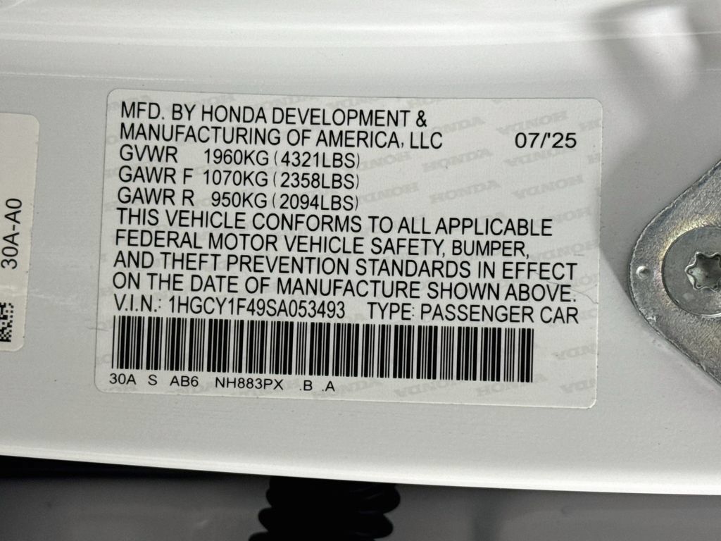 Used 2025 Honda Accord SE image 45