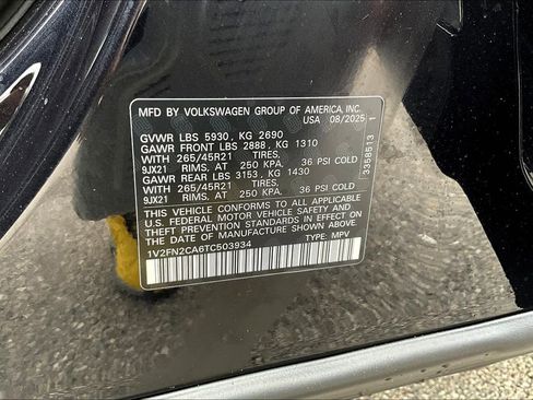 New 2026 Volkswagen Atlas SEL Premium R-Line AWD/4WD image 29