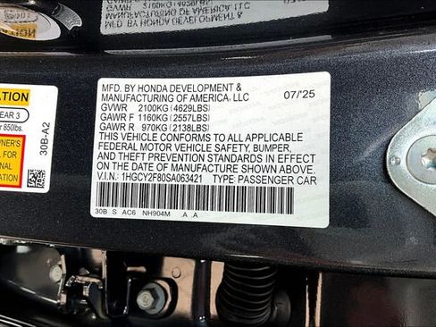 New 2025 Honda Accord Touring image 30