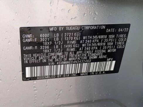 Used 2022 Subaru Ascent Premium w/ Convenience Package image 17