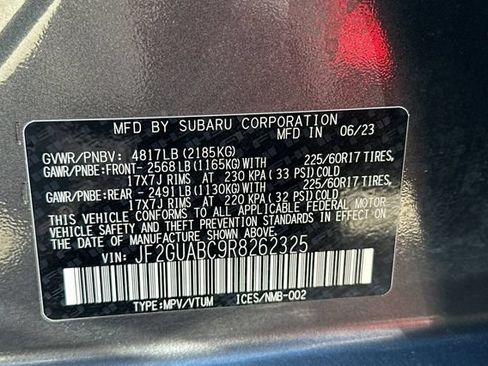 Certified 2024 Subaru Crosstrek 2.0i AWD/4WD image 34