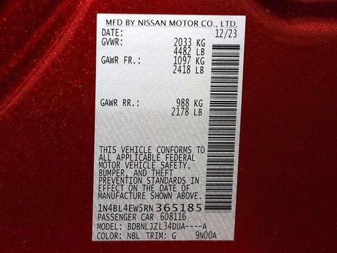 Used 2024 Nissan Altima 2.5 SL image 40