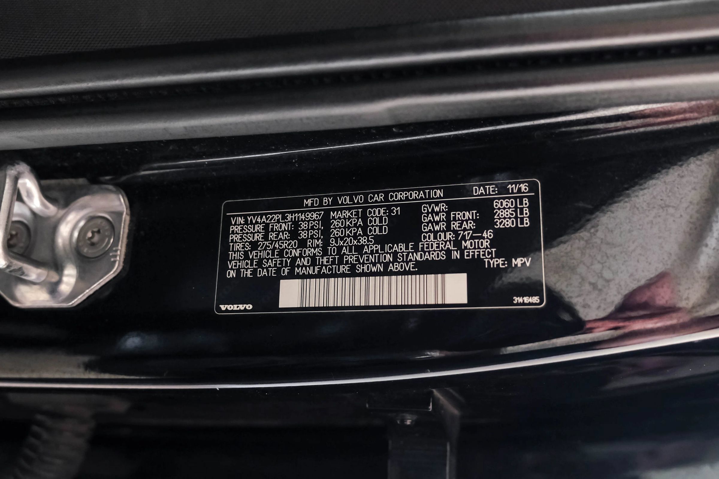 Used 2017 Volvo XC90 T6 Inscription w/ Vision Package AWD/4WD image 58