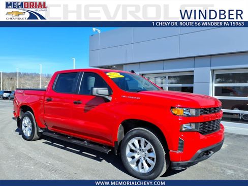 Used 2022 Chevrolet Silverado 1500 Custom image 1