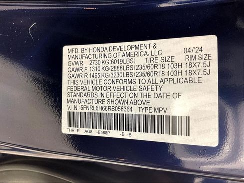 Used 2024 Honda Odyssey EX-L image 19