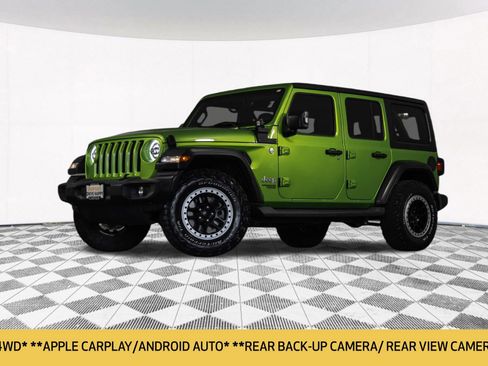 Used 2019 Jeep Wrangler Unlimited Sport AWD/4WD image 2