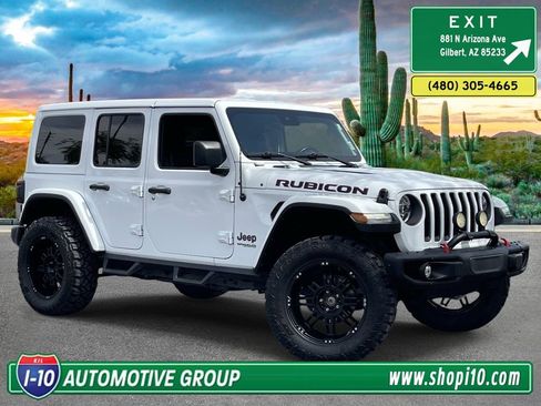 Used 2022 Jeep Wrangler Unlimited Rubicon w/ Steel Bumper Group AWD/4WD image 1