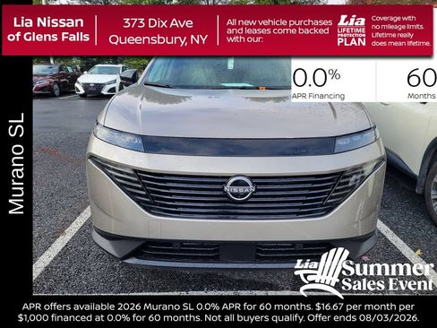 New 2026 Nissan Murano SL AWD/4WD image 2