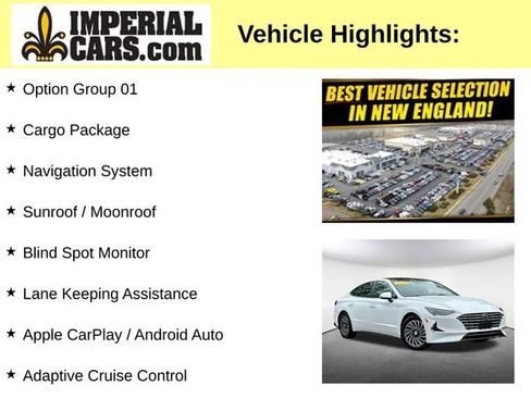 Used 2023 Hyundai Sonata Limited w/ Cargo Package FWD image 8