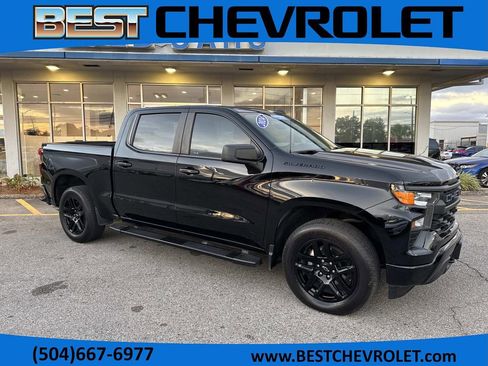 Used 2024 Chevrolet Silverado 1500 Custom w/ LPO, Dark Essentials Package image 1