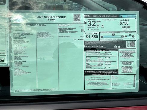 New 2026 Nissan Rogue S image 13