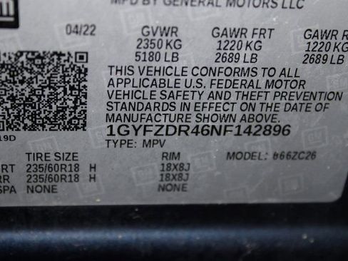 Certified 2022 Cadillac XT4 Premium Luxury w/ Enhanced Visibility Package image 31