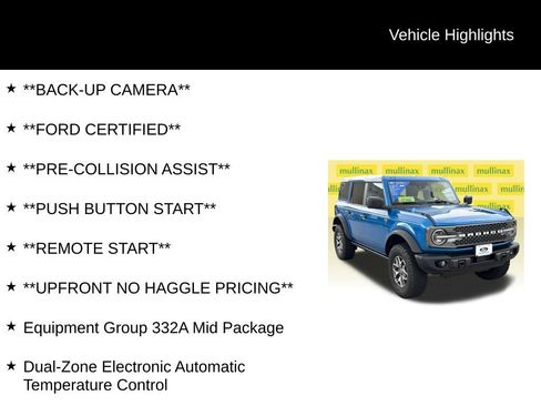 Used 2025 Ford Bronco Badlands AWD/4WD image 12
