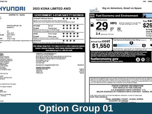 Used 2023 Hyundai Kona Limited image 6