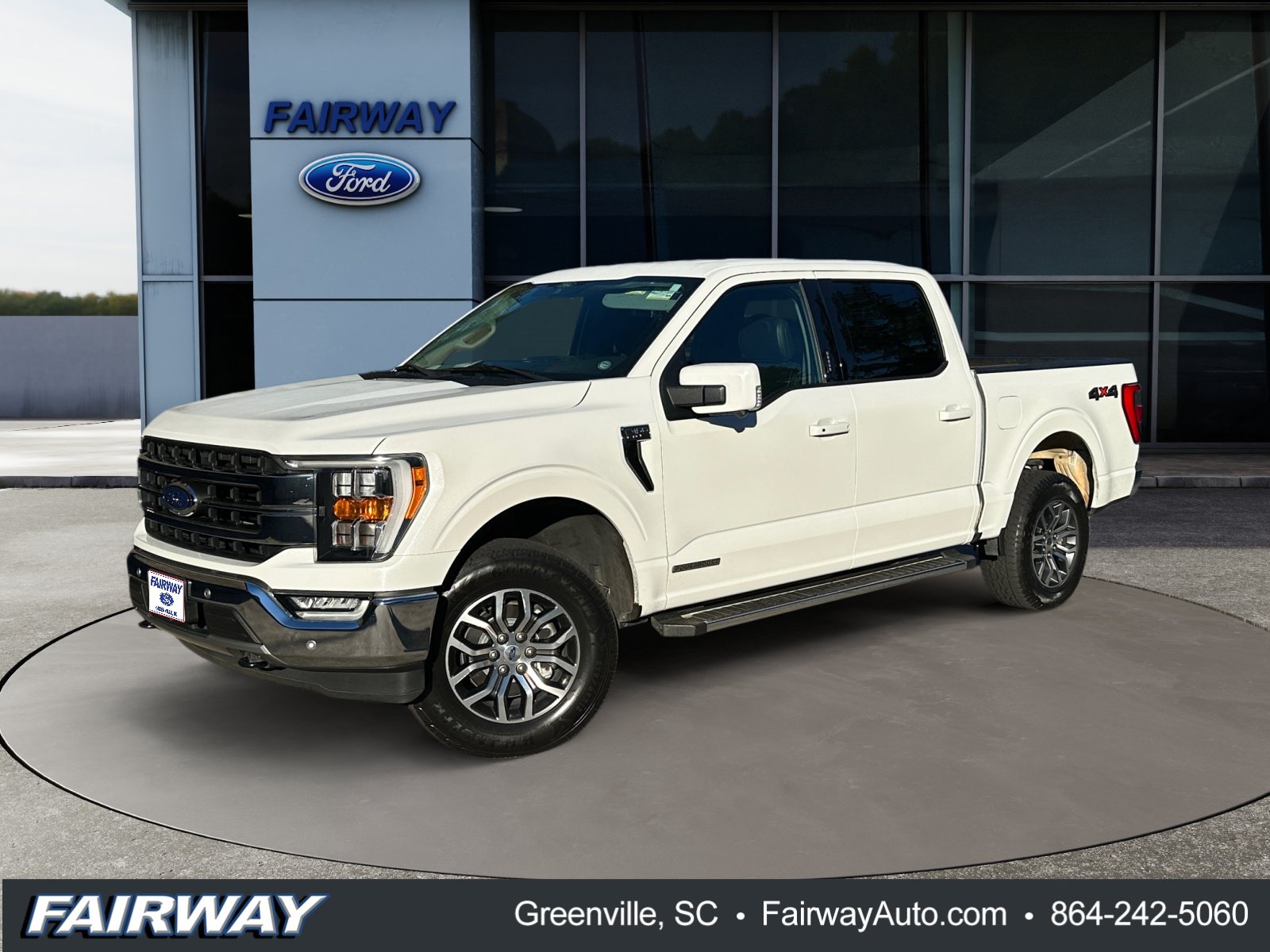 Used 2021 Ford F150 Lariat w/ Trailer Tow Package AWD/4WD image 1